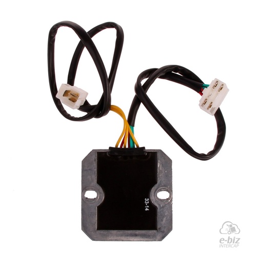 [Pietcard Electronica] Regulador de voltaje 1186 Trifásico Corriente Continua 12V 20A con Tecnología MOSFET Honda Shadow 800