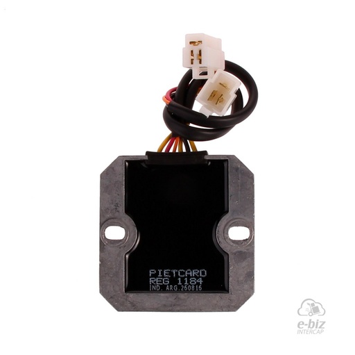 [Pietcard Electronica] Regulador de voltaje 1184 Trifásico Corriente Continua 12V 20A con Tecnología MOSFET Suzuki DR 250 S, DR 350 S (1992N), DR 350 SE (1994R), DR 350 SH (1993P)
