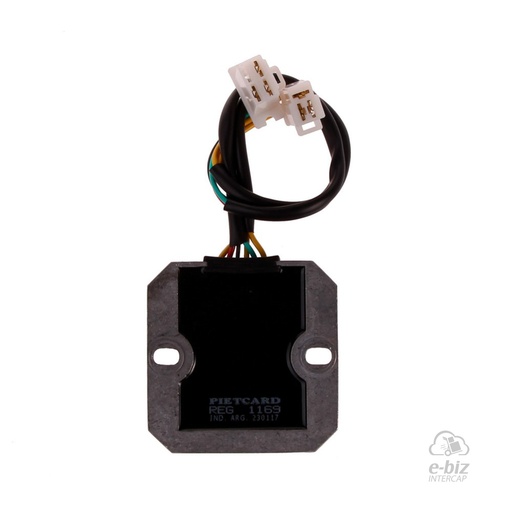 [Pietcard Electronica] Regulador de voltaje 1169 Trifásico Corriente Continua 12V 20A con Tecnología MOSFET Honda CB 400 N, Elite 150