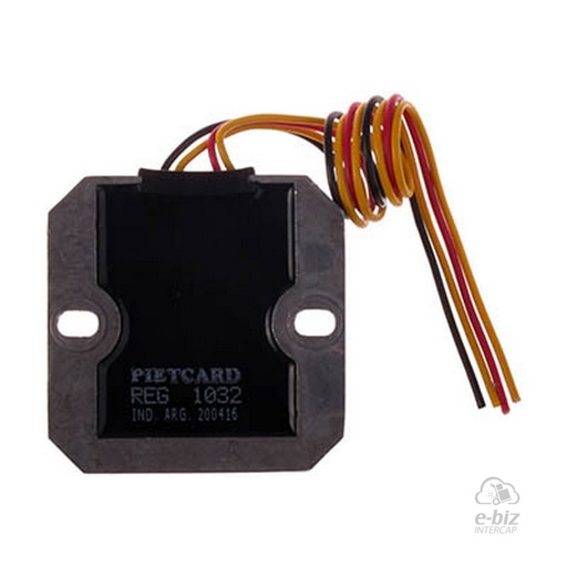 [Pietcard Electronica] Regulador de voltaje 1032 Corriente Continua 12V Monofásico 20A con Tecnología MOSFET Kawasaki 650/750 (Estator Monofásico), Honda GX 690 Motor Estanco