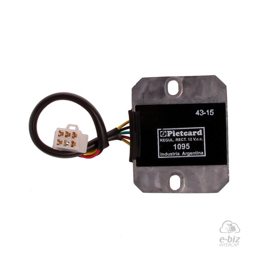 [Pietcard Electronica] Regulador de voltaje 1095 Corriente Continua 12V Monofásico 6A Daelim VX 125