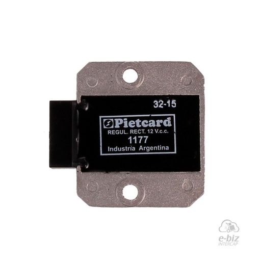 [Pietcard Electronica] Regulador de voltaje 1177 Monofásico Corriente Continua 12V 6A (se reemplaza por 1086) Jianshe JS 125-3, JS 125-6B