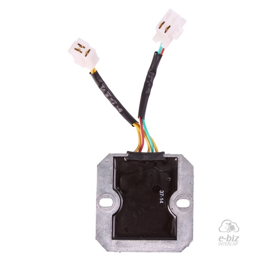 [Pietcard Electronica] Regulador de voltaje Corriente Continua Trifásico 12V 20A con tecnología Mosfet 1407 para Honda Rebel 250 (año 2001)