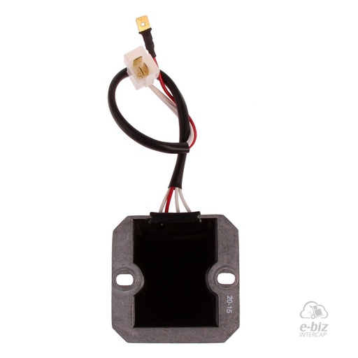 [Pietcard Electronica] Regulador de voltaje Corriente Continua Trifásico 12V 20A con tecnología Mosfet 1243 para Yamaha Virago XV 1000 (trifásico)