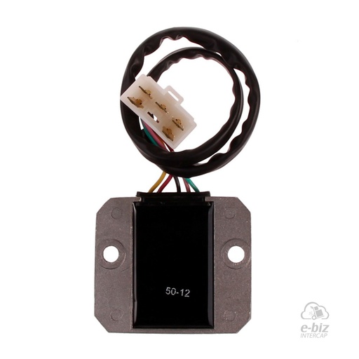 [Pietcard Electronica] Regulador de voltaje Corriente Continua Monofásico 12V 12A con tecnología Mosfet 1256 para Honda CGL 125 (China)