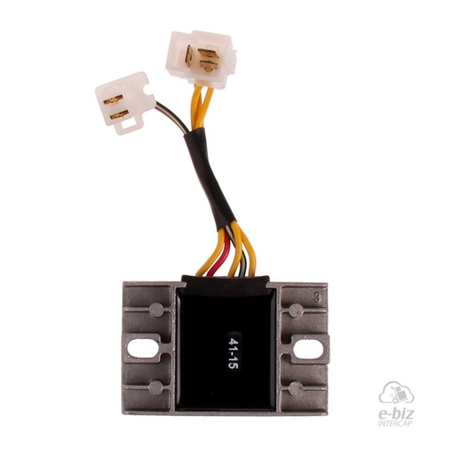 [Pietcard Electronica] Regulador de voltaje Corriente Continua Trifásico 12A con tecnología Mosfet 1175 para Suzuki QM 125/H - GN 250