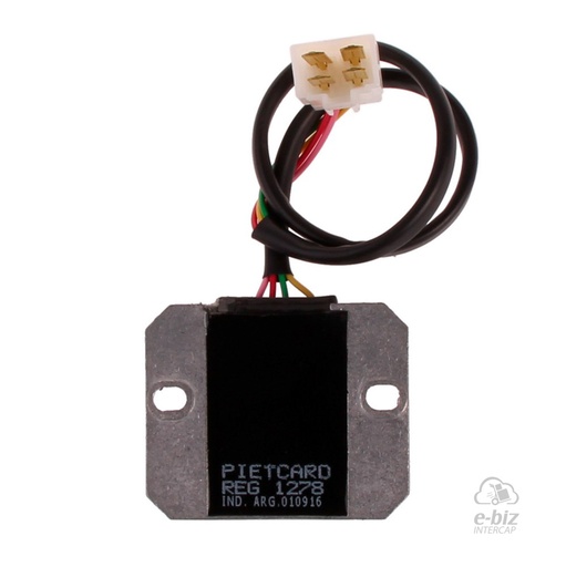 [Pietcard Electronica] Regulador de voltaje Corriente Continua Monofásico 12V 6A 1278 para Gilera Strada 150 VC
