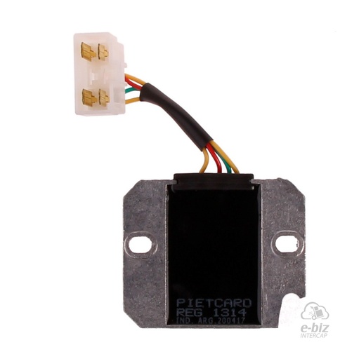 [Pietcard Electronica] Regulador de voltaje Corriente Continua Monofásico 12V 6A 1314 para Chirette CC 150 Patrullero - CC 150 - Zanella FX 200