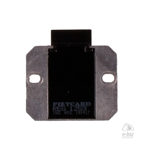 [Pietcard Electronica] Regulador de voltaje Corriente Continua Monofásico 12V 6A 1259 (se reemplaza x 1086) para Gilera 125 QMT 10D Super - QMT 10A Speedy