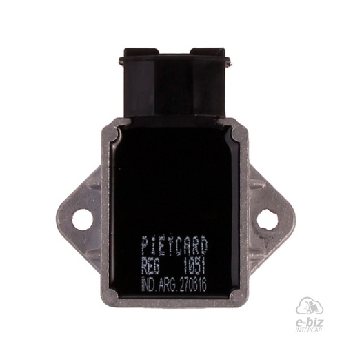 [Pietcard Electronica] Regulador de voltaje Corriente Continua Trifásico 12V 8A con tecnología Mosfet 1051 para Honda Night Hawk 250 CB - NSR 150 - no usar en CBR
