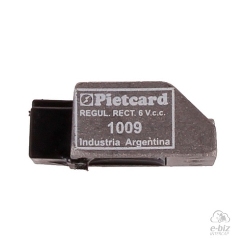 [Pietcard Electronica] Regulador de voltaje Corriente Continua 6V 1009 para batería, ciclomotores, Zanella 125/175 y universal