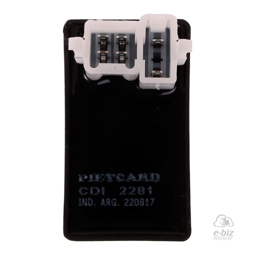 [Pietcard Electronica] CDI 2281 Reemplaza 2109 Guerrero Trip 110 Full, 110 Estilo, 125 Queen, GXL125 con avance alimentación a magneto Mondial LD 110 2021 || Motomel Skua 150 09-24, XMM 250 13-20 || Zanella RX 125-150 07-24, ZR 150 2024