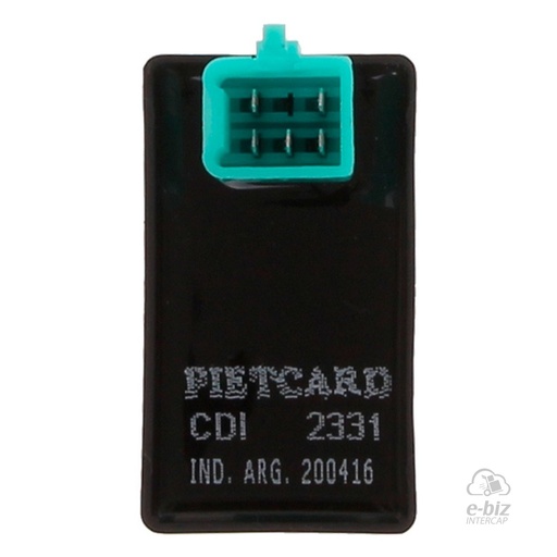 [Pietcard Electronica] CDI con avance, alimentación a magneto 2331 (reemplaza a 2072) Panther 90/110 R Cuadriciclo - Cerro BIX 110 05-24 || Gilera Smash 110 20-23 || Honda Biz 100 00-12 || Motomel Max 110 2022 || Zanella DUE 110 05-24, Hot 90 05-24