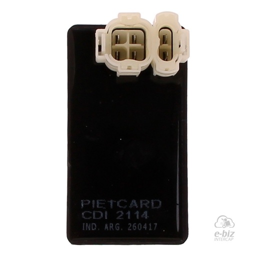 [Pietcard Electronica] CDI con avance, alimentación a batería 2114 (VA x 2116-2160-2166) Mondial LD 110 (año 2000), MD 150, RD 200, ZTT 200 Enduro, ZTT 200 Motard