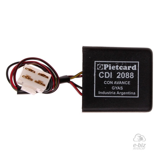 [Pietcard Electronica] CDI con avance, alimentación a magneto 2088 Suzuki FB 100 DG con arranque eléctrico