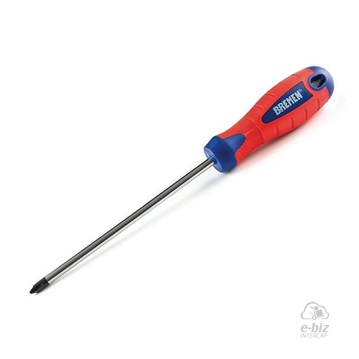[BREMEN] Destornillador mango goma Philips PH (+) #0 D.3 x 80mm
