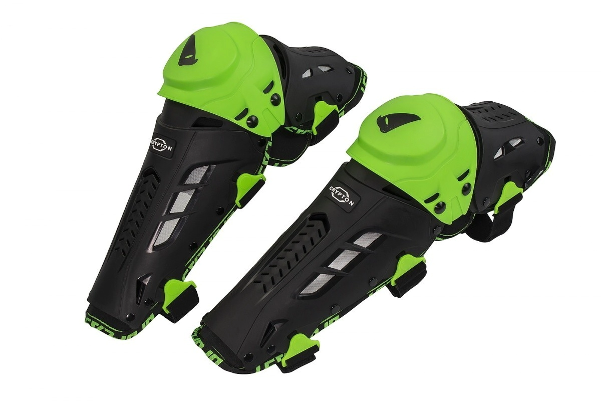 [UFO] Rodilleras [Color: Negro] Crypton MX