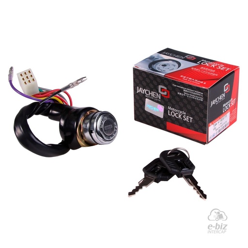 [Jaychen] Llave de contacto AX 115 Suzuki AX 100 03-24, RM 100 03-04, V-Strom 1000 02-18