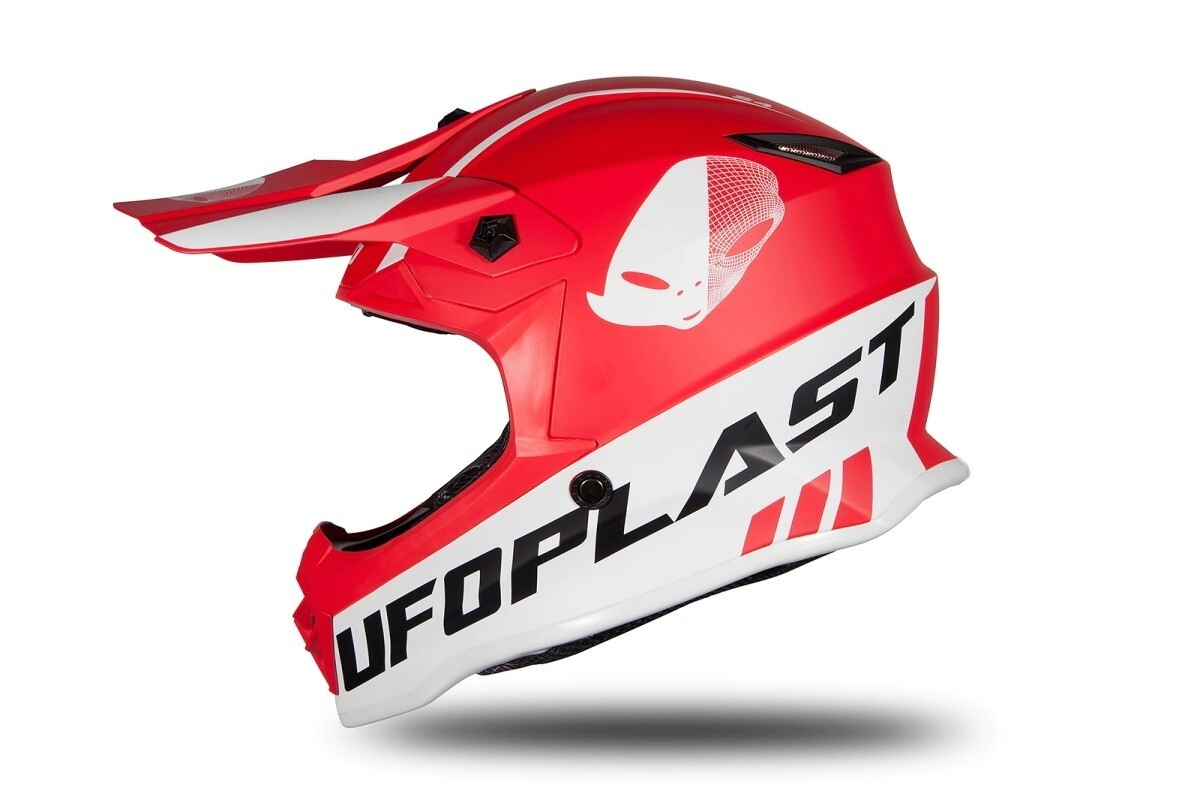 [UFO] Casco Kids [Color: Rojo Mate] Talle M