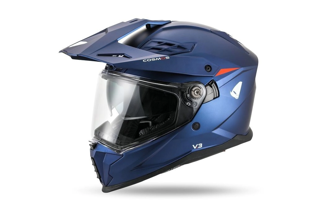 [UFO] Casco Cosmos Tourer Crossover [Color: Azul/Rojo] Talle XL