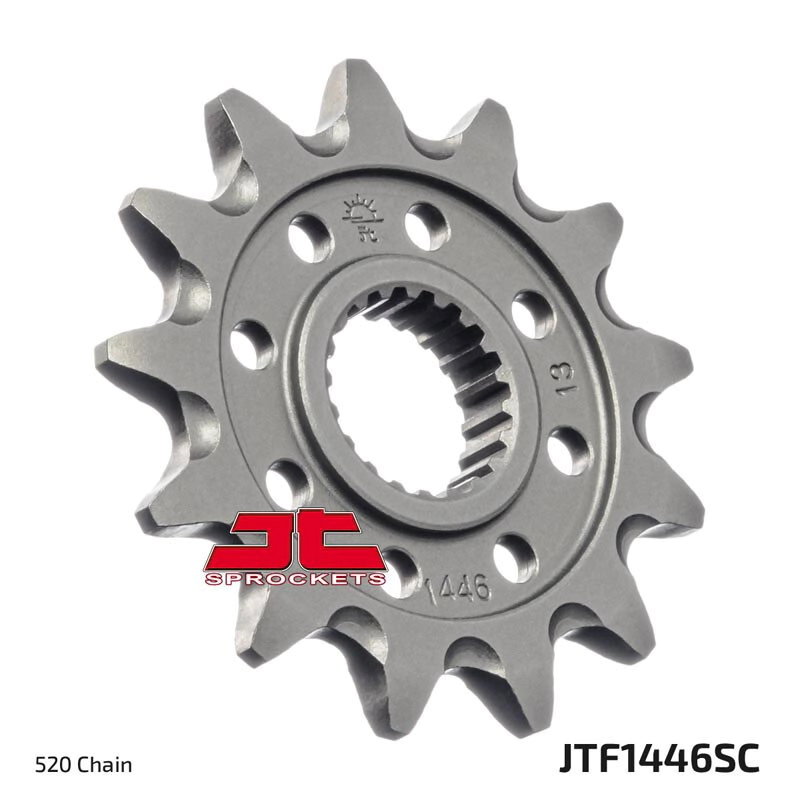 [JT] Piñon autolimpiante Z:14 Kawasaki KX 250 06-23, KX F 250 06-23 || Fantic XEF 450 22-23, XX 250 22-23, XXF 450 22-23 || GasGas EC F 450 13-15 || Yamaha WR F 450 06-23… (3 modelos)
