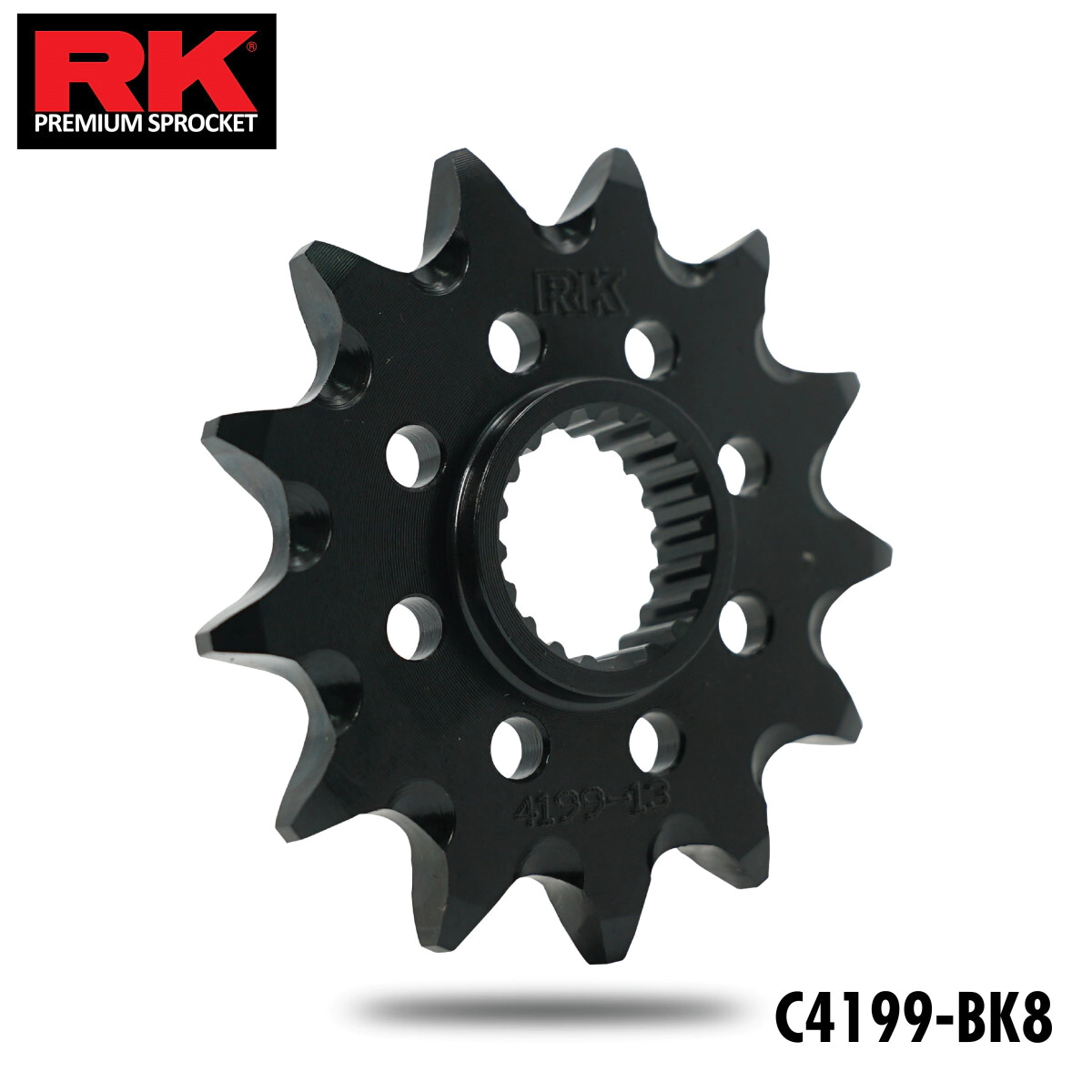 [RK] Piñon autolimpiante alivianada Black Z:14 Honda TRX 450-700 04-09, CR-CRM 250-500 88-01, TRX 450ER 06-09, TRX 450R 04-09, TRX 700XX 08-09