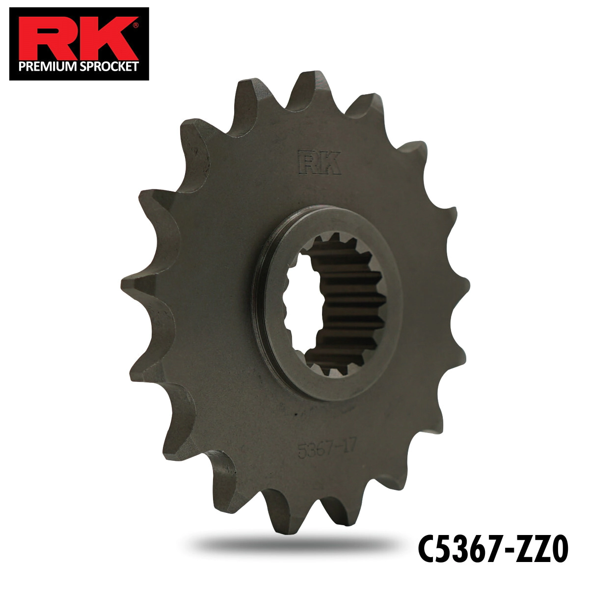 [RK] Piñon Z:17 BMW F 650 GS 08-12, F 750-850-900 13-22, GS 900 13-22