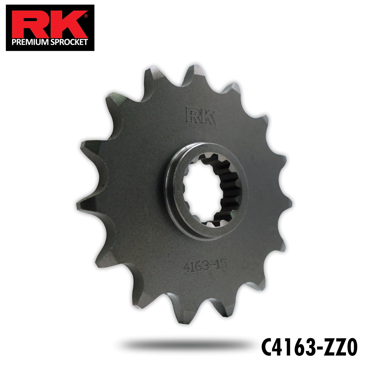 [RK] Piñon Suzuki DR 250-350-400 93-99, RM-RMX 250, 250 RM 82-08, 250 RMX 89-00, 350 DR 91-99, 400 DR-Z 00-04
