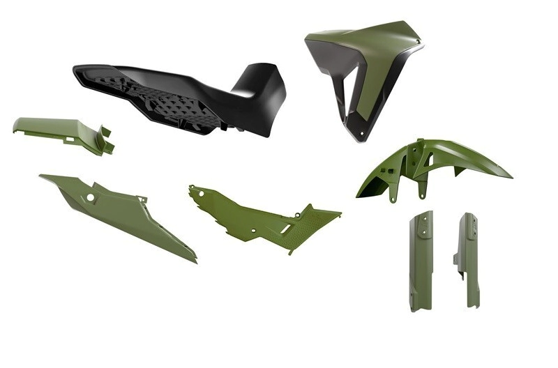 [Rtech] Kit de plasticos completos Revolution Honda XL V Transalp 750 23-25