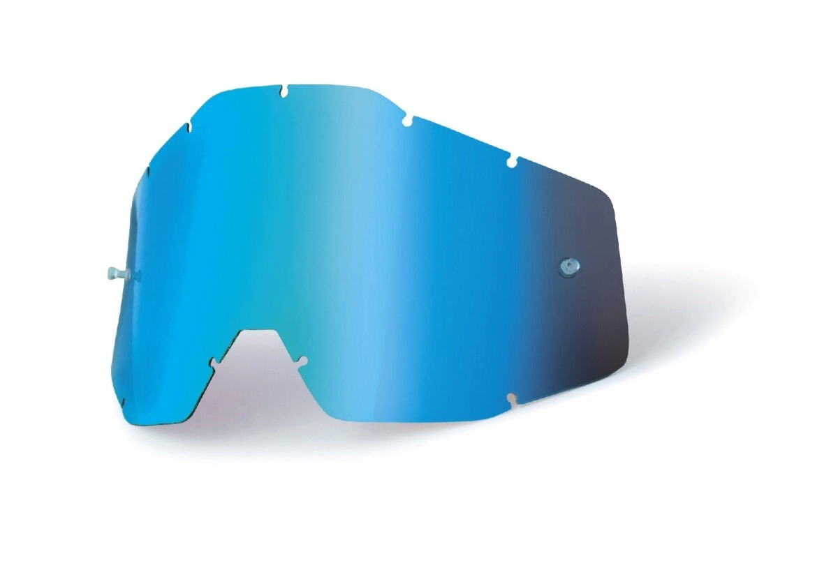 [100%] Mica de repuesto AC1/ST1 Youth con postes Anti-Fog Azul