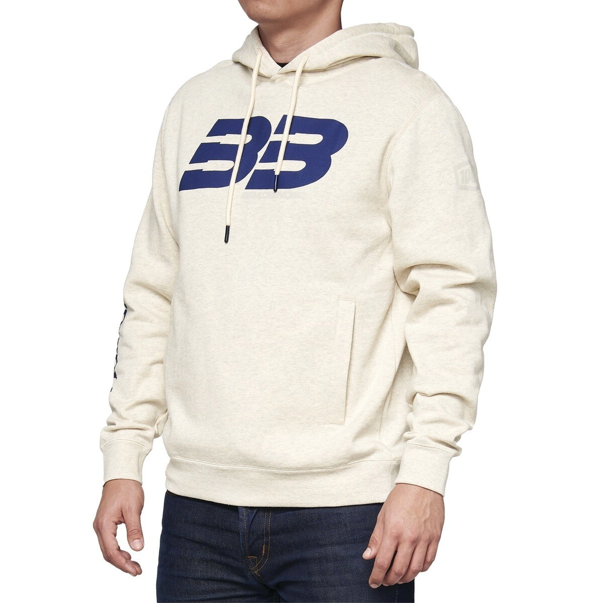 [100%] Buzo BB33 PO KP Hooded Pullover Sweatshirt [Color: Avena] Talle:XL