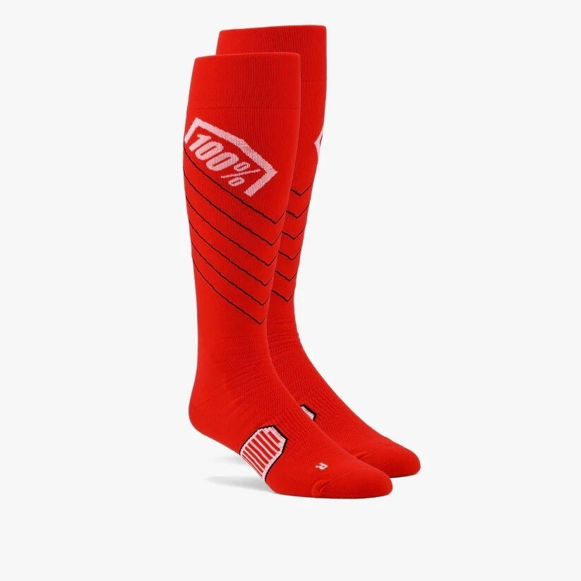 [100%] Medias Hi Side Thin MX Sock Talle:S/M