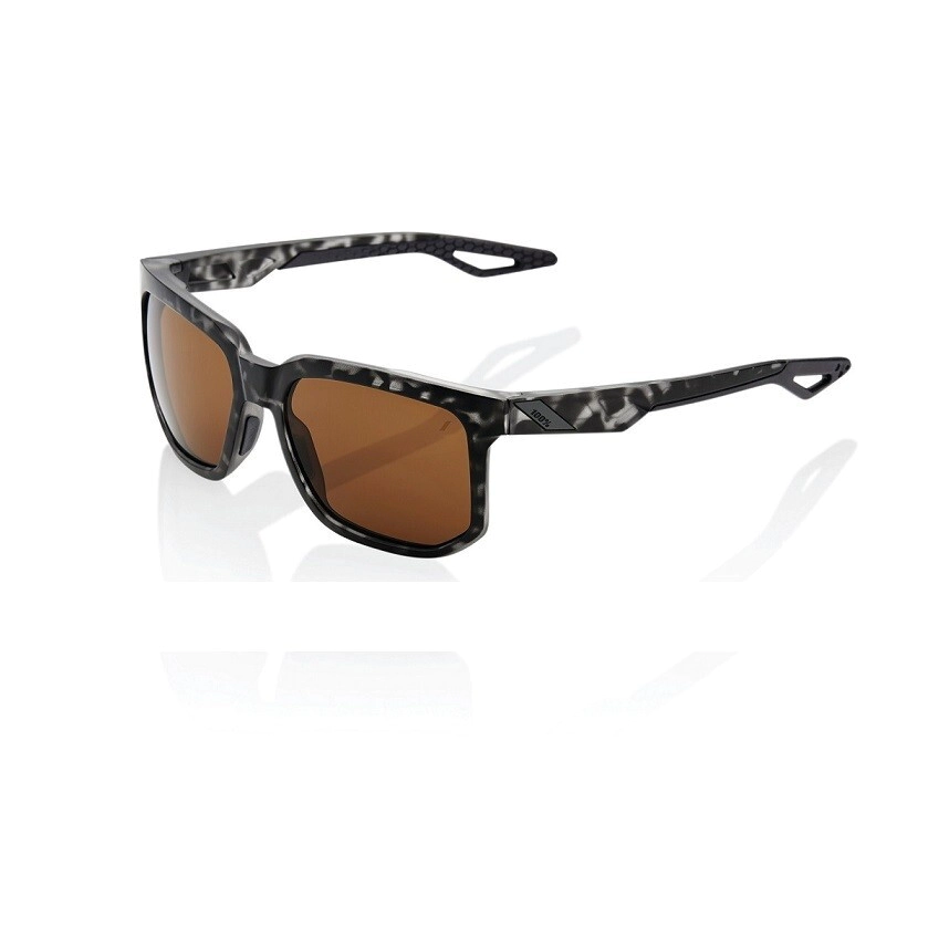 [100%] Lentes de sol Centric Matte Black Havana, lente Bronze