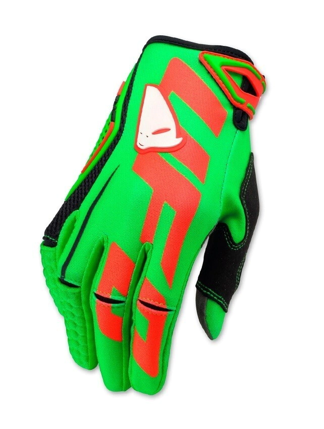 [UFO] Guantes Blaze [Color: Verde/Naranja] Talle:M