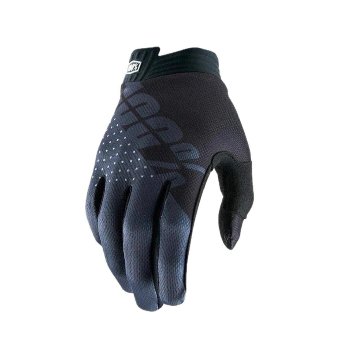 [100%] Guantes iTrack [Color: Negro/Carbón] Talle:M