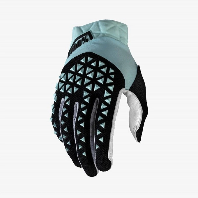 [100%] Guantes Airmatic [Color: Celeste/Negro] Talle:L
