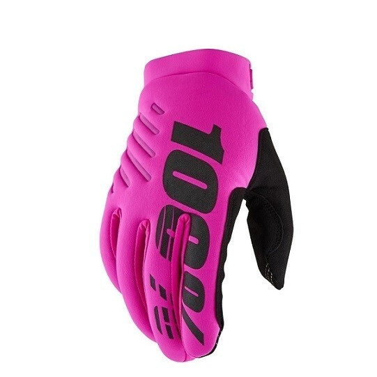 [100%] Guantes Brisker [Color: Rosa neón] Talle:XL