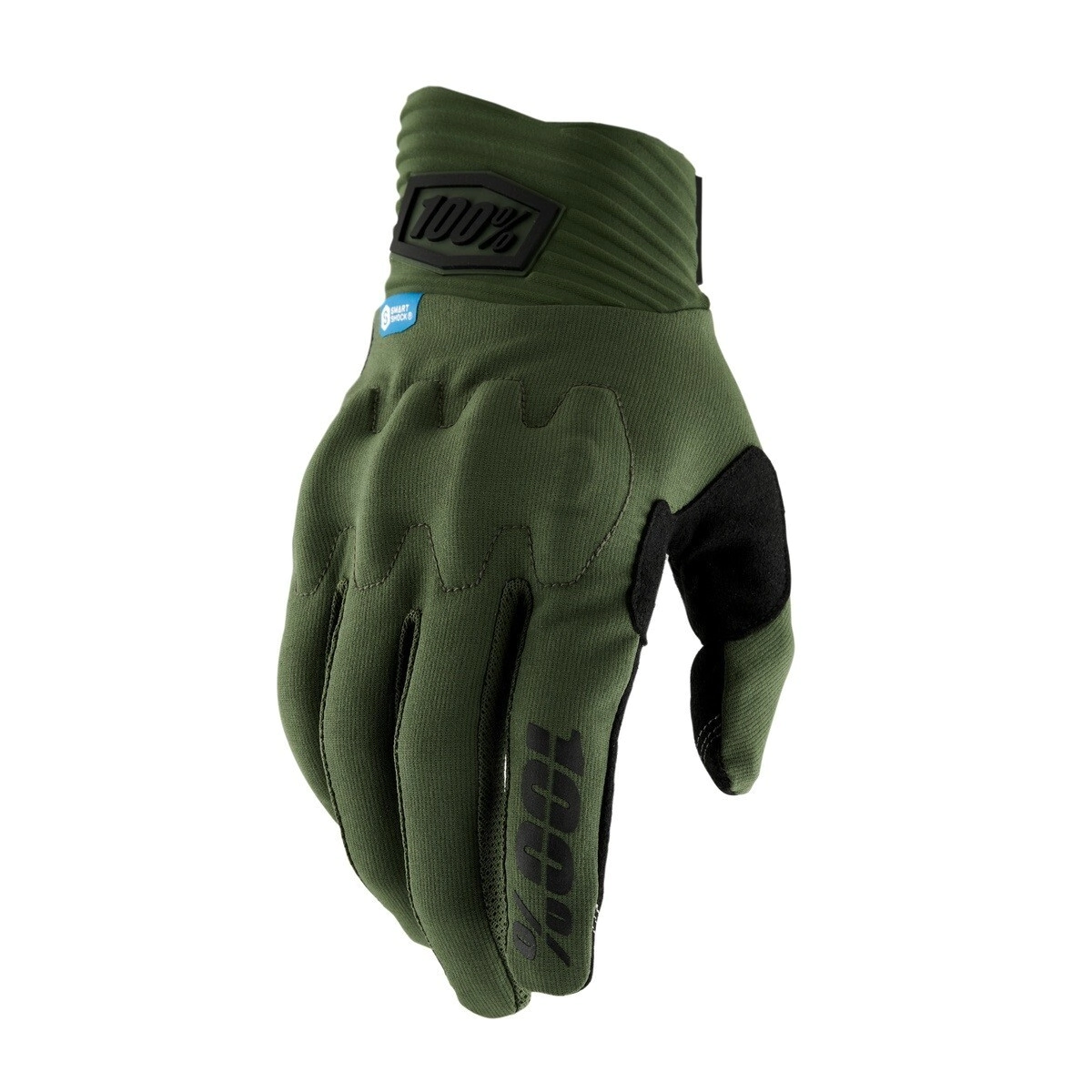 [100%] Guantes Cognito Smart Shock [Color: Verde militar] Talle:M
