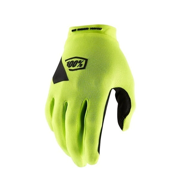 [100%] Guantes Ridecamp GEL Amarillo Fluo Talle