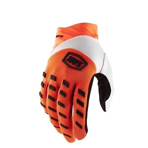 [100%] Guantes Airmatic Naranja Fluo Talle XL