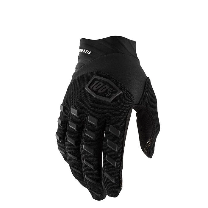 [100%] Guantes Airmatic Youth Negro/Carbón Talle
