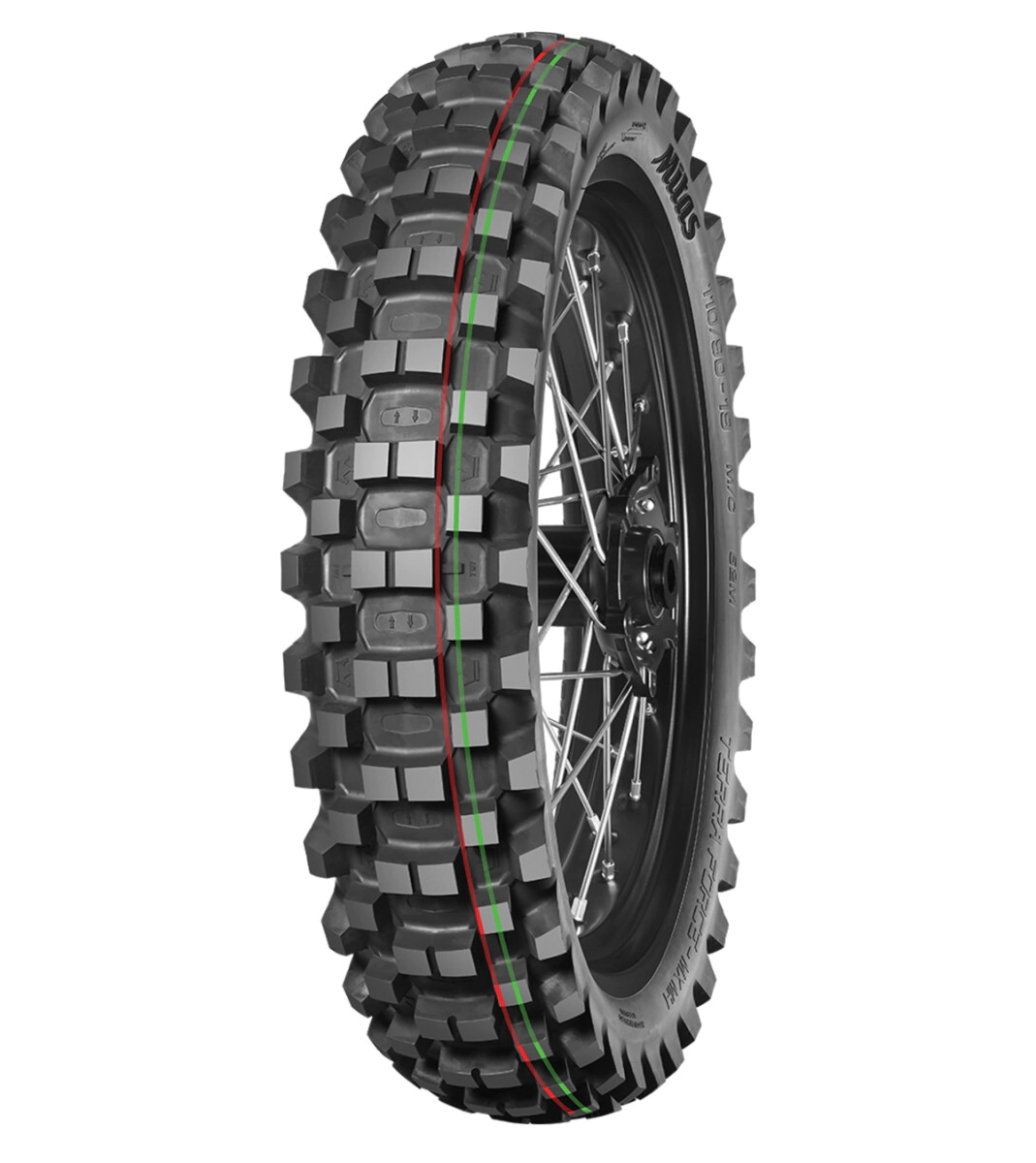 [Mitas] Cubierta Motocross Terra Force MX MH Medium/Hard 120/80-19