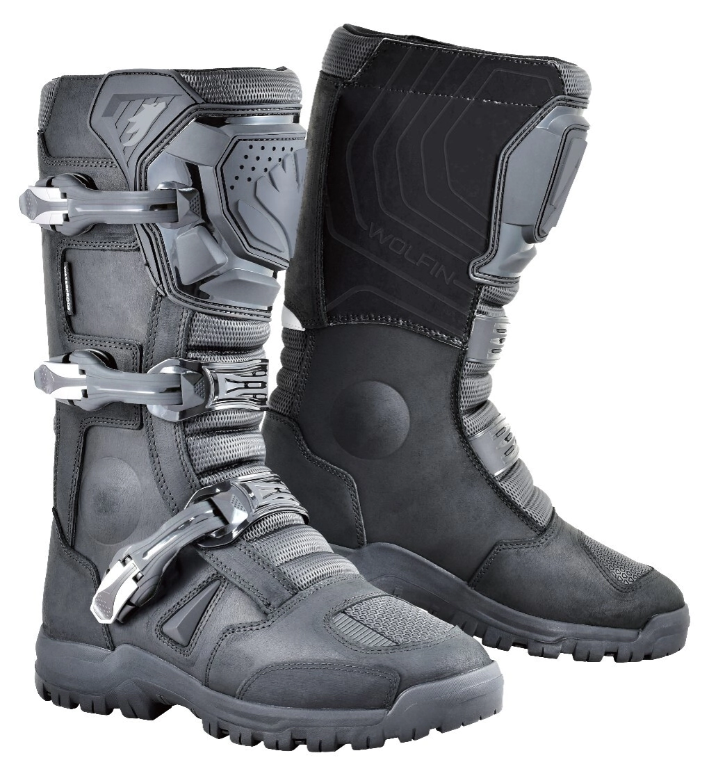 [Wolfin] Botas Caña Alta Adventure Waterproof 38EU (37AR) Negra