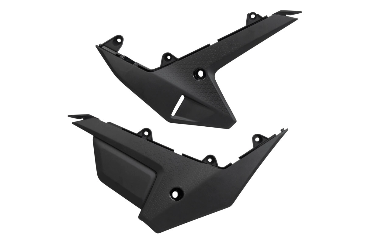 [UFO] Cachas laterales bajas [Color: Negro] Honda CRF 250-450 25-26 — CRF F 250 25-26, CRF L 250 25-26, CRF RL 450 25-26, CRF RWE 250-450 25-26, CRF RX 250-450 25-26