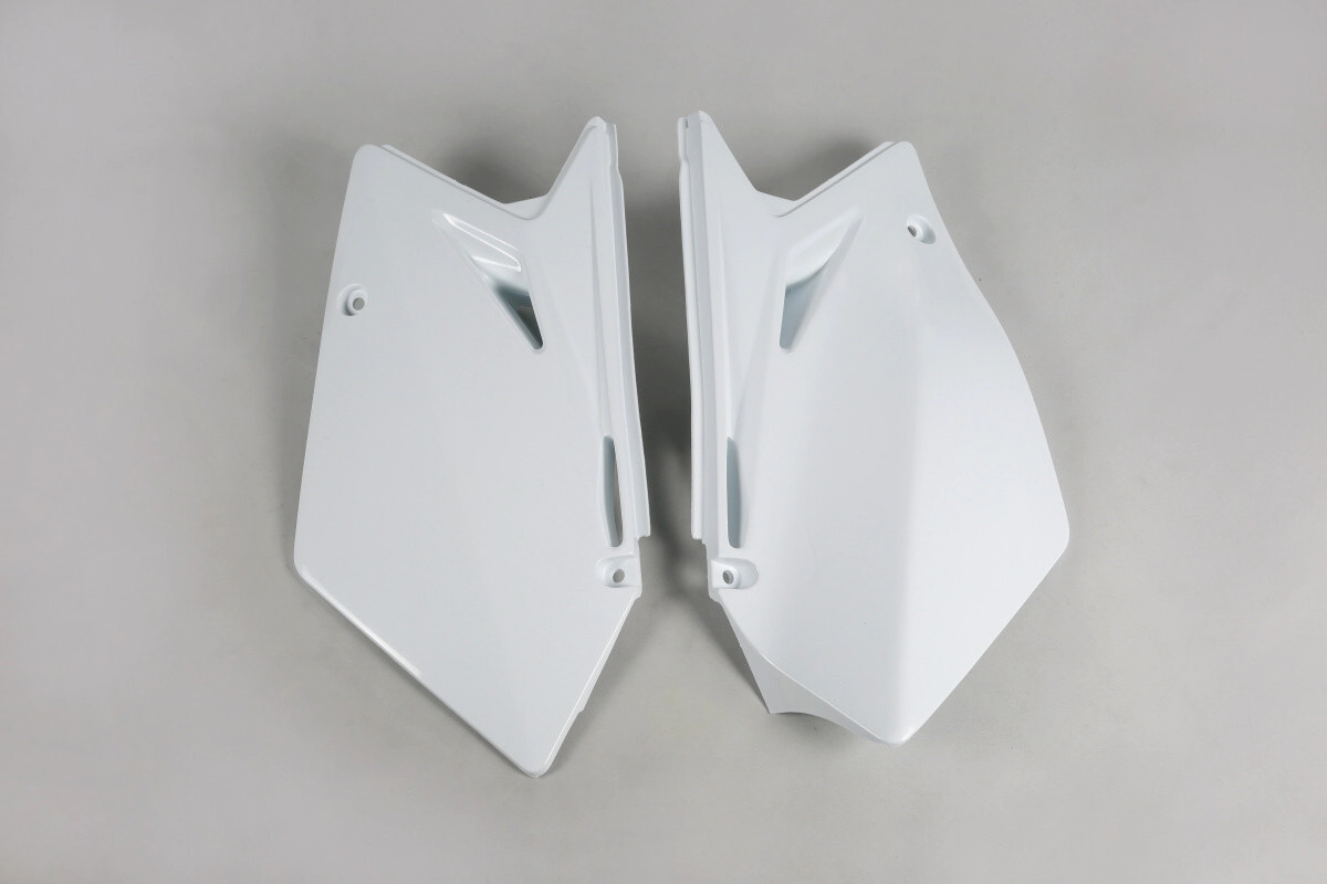 [UFO] Cachas laterales [Color: Blanco] Suzuki RM-Z 450 2007