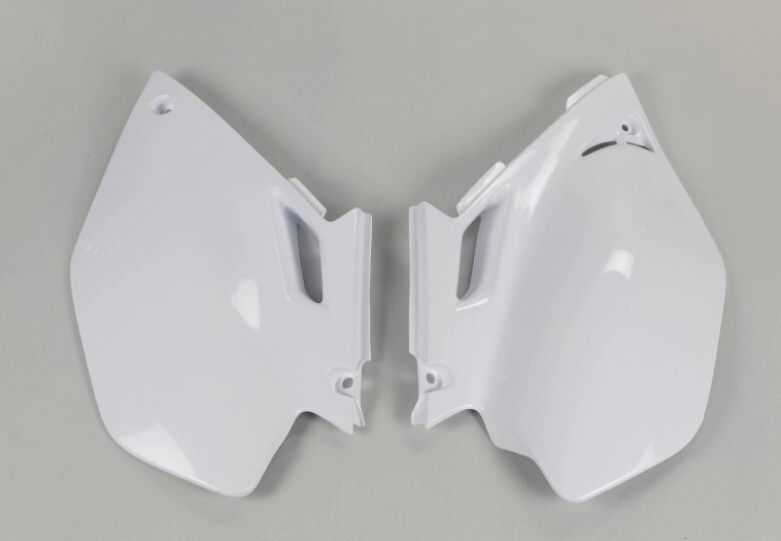 [UFO] Cachas laterales [Color: Blanco] Yamaha YZF 250-450 03-05