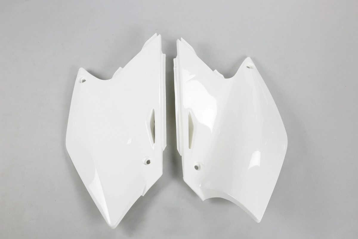 [UFO] Cachas laterales [Color: Blanco] Kawasaki KXF 250 04-05