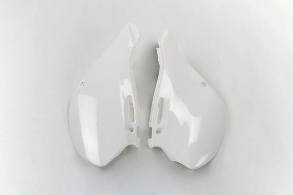 [UFO] Cachas laterales [Color: Blanco] Kawasaki KX 125-250 99-02