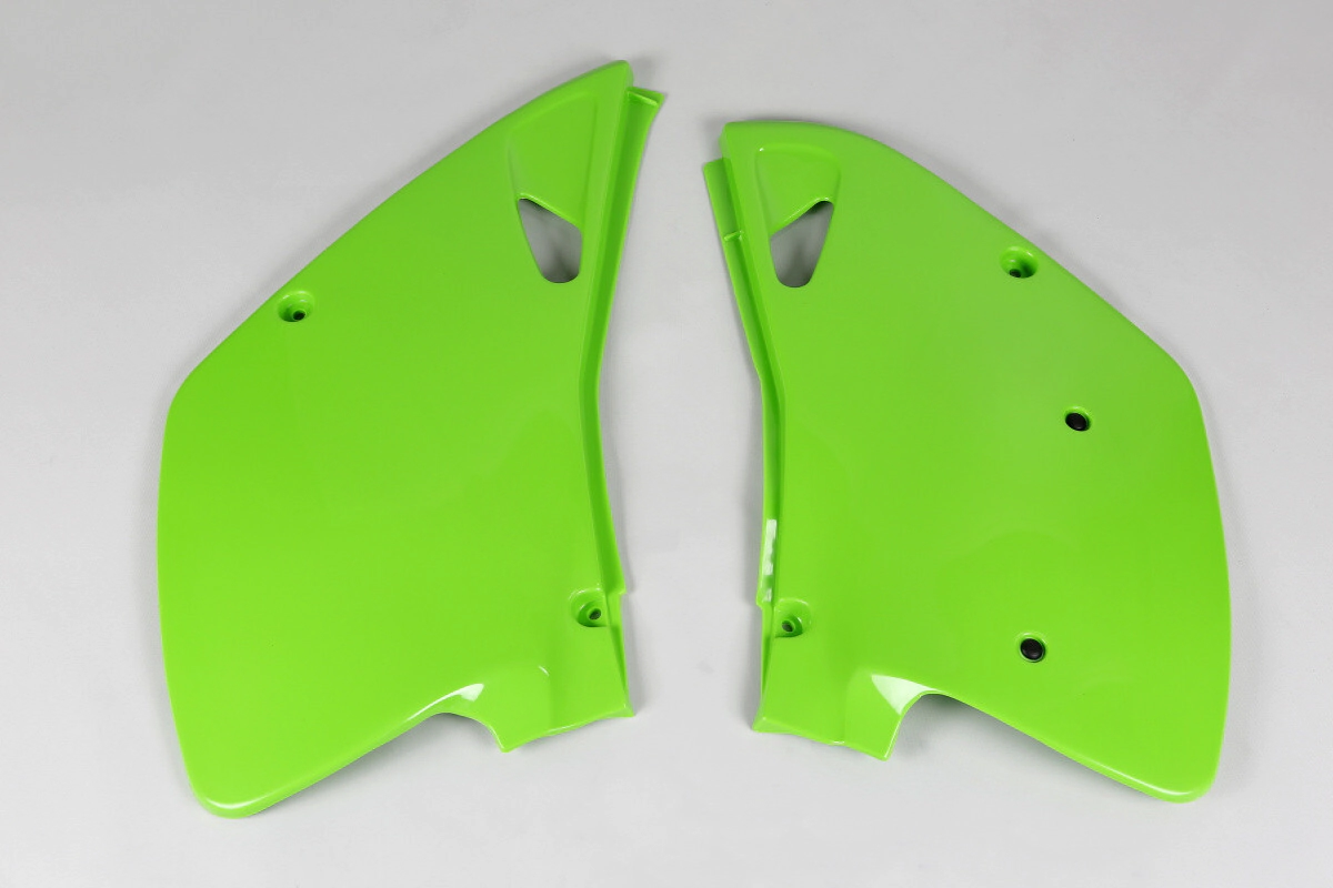 [UFO] Cachas laterales [Color: Verde] Kawasaki KX 125-250 92-93