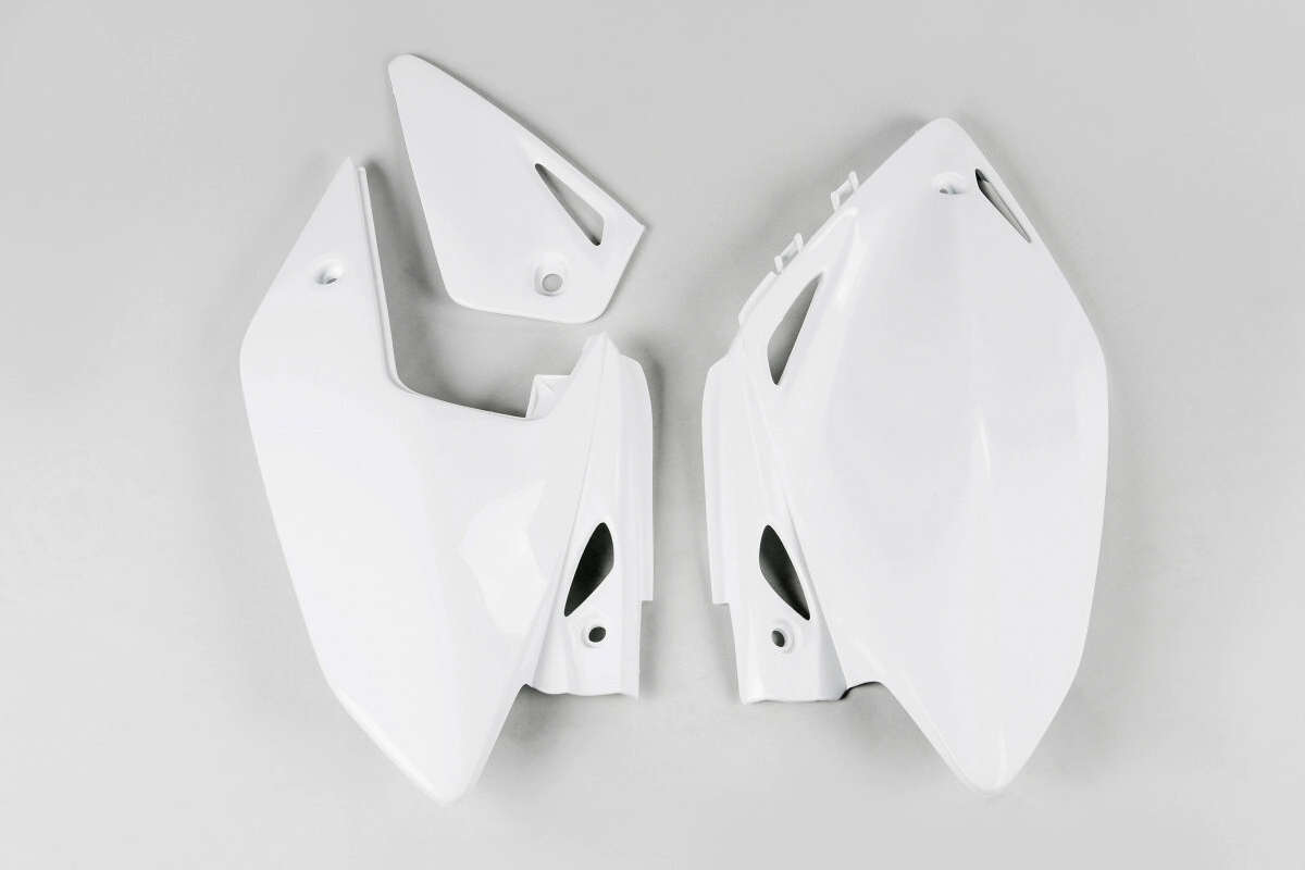 [UFO] Cachas laterales [Color: Blanco] Honda CRF 450X 05-16